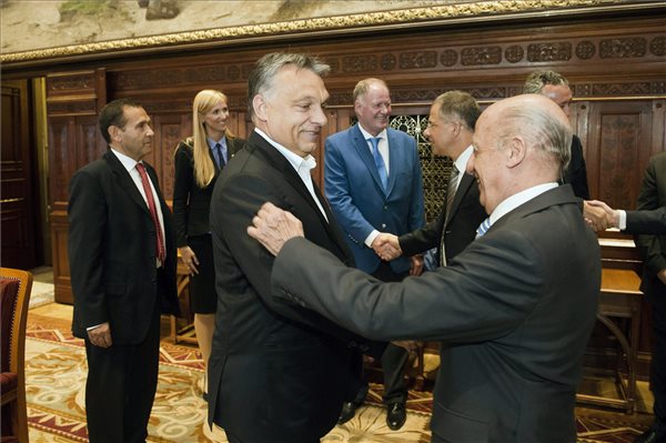 Viktor Orbán Met with FINA President post's picture