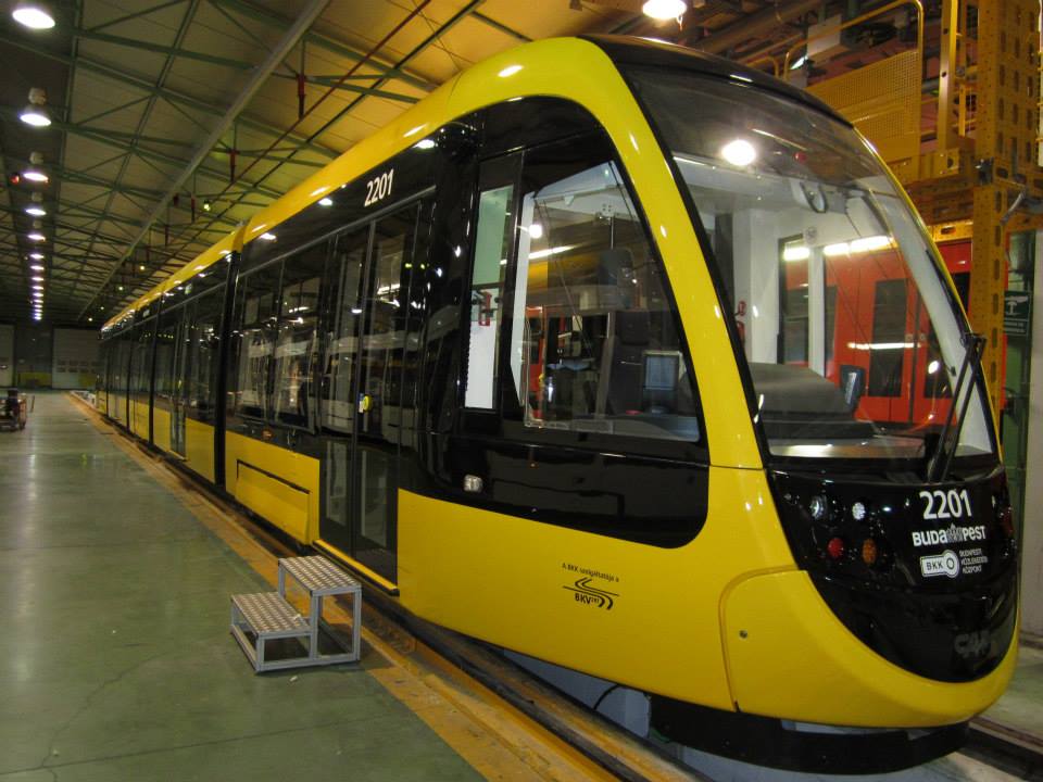 First New Budapest Tram Completed In Factory – Gallery! post's picture
