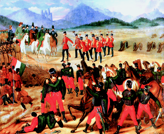 Capitulaton_of_Hungarian_Army_at_Világos_1849