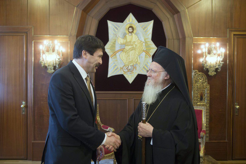 President Áder Meets Patriarch Of Constantinople In Istanbul post's picture