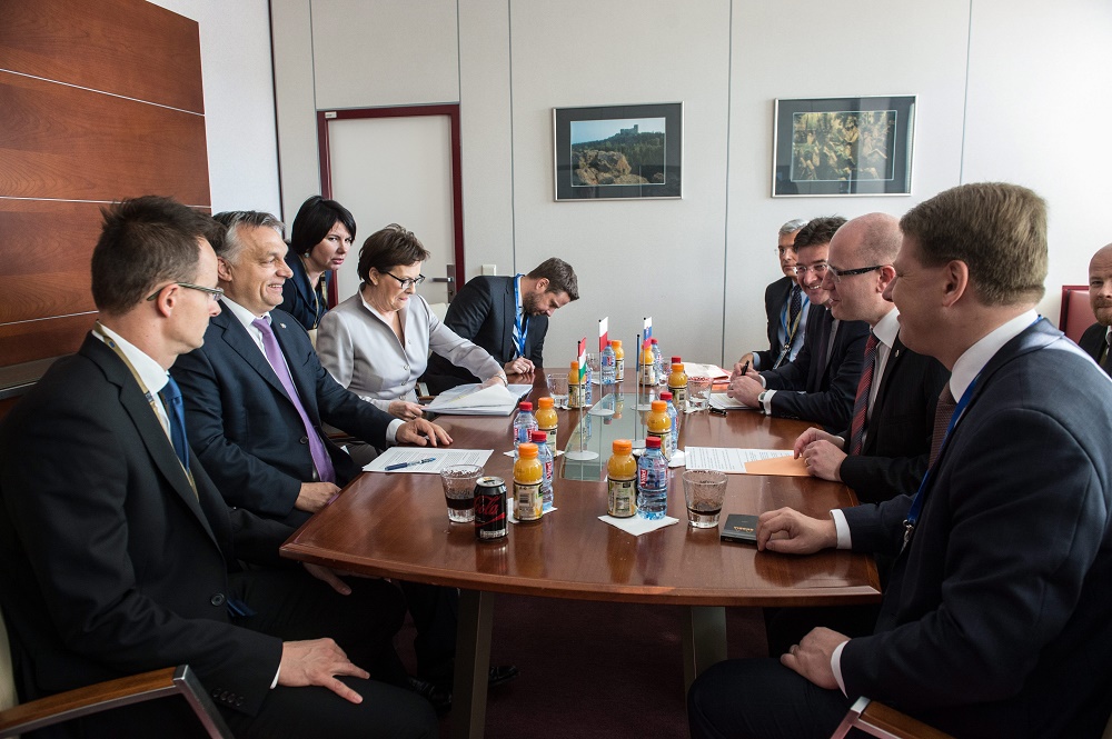 Visegrad Group Leaders Hold Immigration Talks In Brussels post's picture