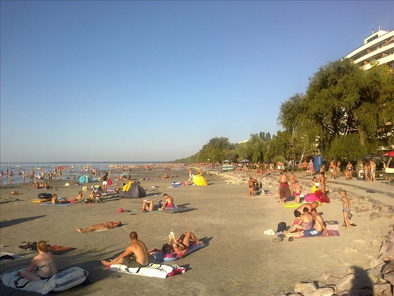 Siófok beach