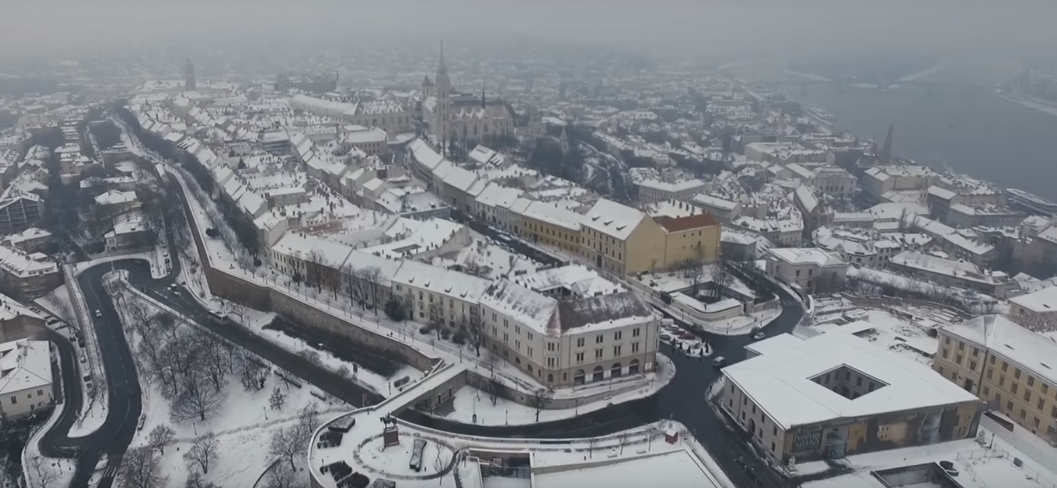 Spectacular Drone Footage Shows Buda Castle Covered In Snow post's picture