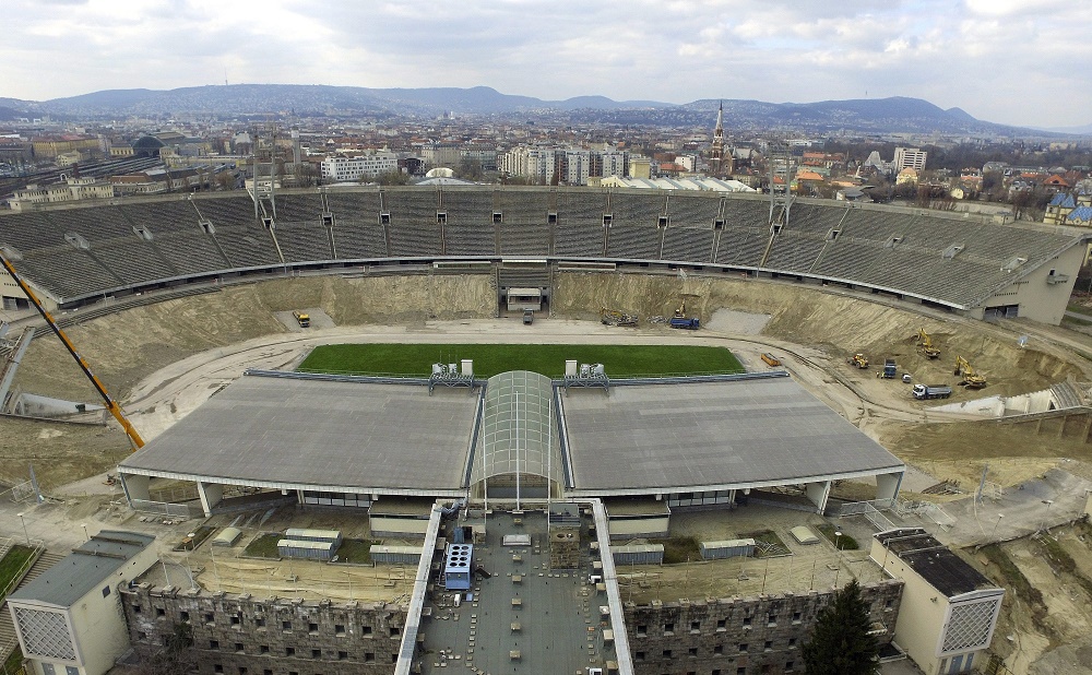 Reconstruction Works Of Hungary S National Football Stadium Begin Hungary Today