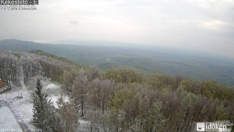 April Snow Falls On Hungary’s Highest Peak – Video! post's picture