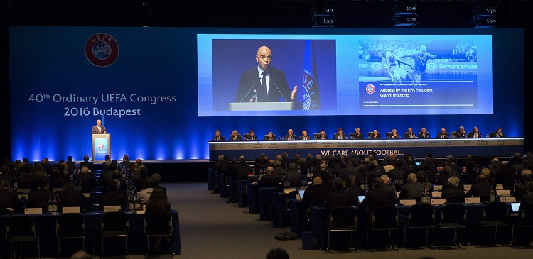 European Football Chiefs Gather In Budapest As UEFA Holds Congress In Hungary post's picture