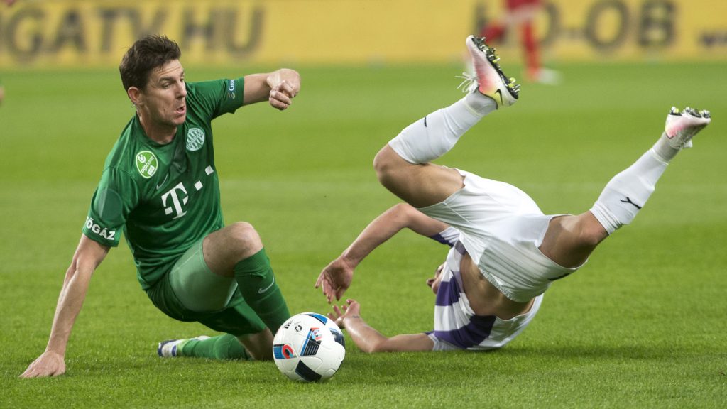 Hungarian Cup Final Football Match between Ujpest FC and