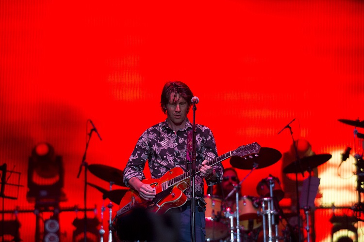 Sopron, 2016. június 30. Kiss Tibor énekes, gitáros a Quimby együttes koncertjén a 24. VOLT Fesztiválon a soproni Lõvér kempingben 2016. június 29-én este. MTI Fotó: Nyikos Péter