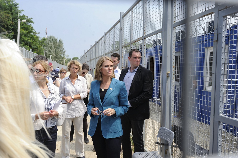 Hunger Striker Migrants Hold On As American Ambassadors Pay Visit To Hungary-Serbia Border Zone post's picture