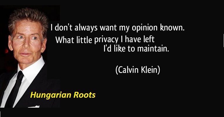 Calvin Richard Klein born November 19, 1942