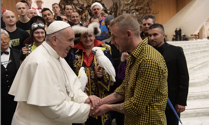 Breaking News: Hungarian Break-Dancers Get Blessed By The Pope post's picture