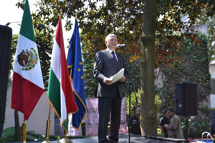 Hungarian House Speaker László Kövér in Mexico City post's picture