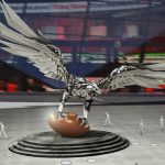 Hungarian Sculptor’s Giant Bird Statue Ready to Sail to Atlanta Falcons’ Stadium!