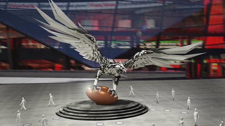 Hungarian Sculptor’s Giant Bird Statue Ready to Sail to Atlanta Falcons’ Stadium! post's picture