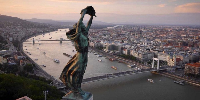 Image result for liberty statue budapest