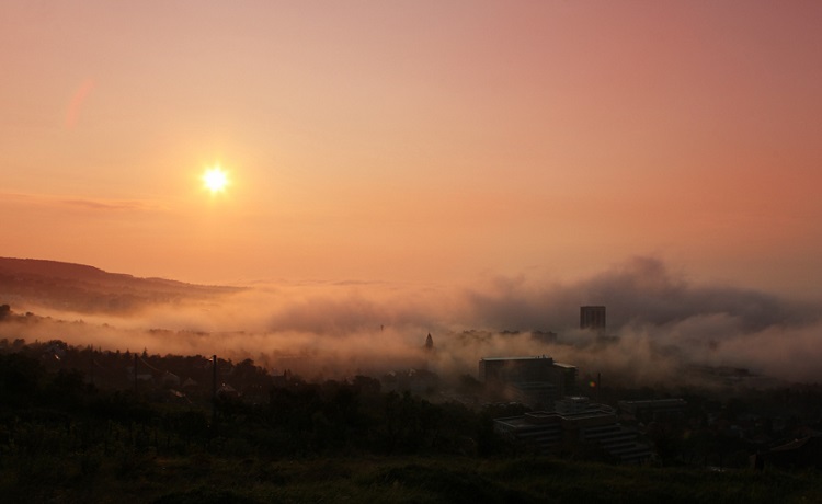 Hottest Dawn Ever In Hungary Was Recorded Near Pécs Today post's picture