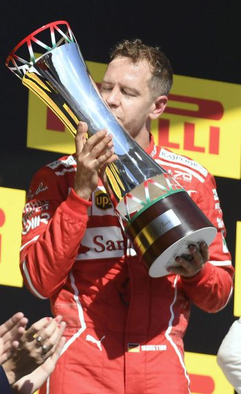 Formula 1: Team Ferrari Wins Grand Prix Hungaroring Race ...