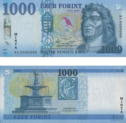 que No Ha Circulado 2018 1000 Forint Hungría Pnew @ Ebs 