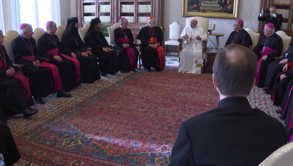 Pope Francis Meets with Hungarian Bishops in the Vatican post's picture