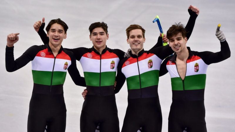 BREAKING: Hungary Wins First Ever Winter Olympics Gold in Men's 5,000m Relay