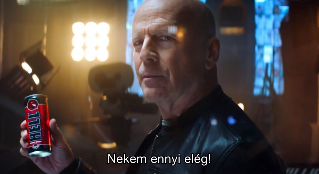 Bruce Willis Stars Hungarian Energy Drink's New Ad - Hungary Today