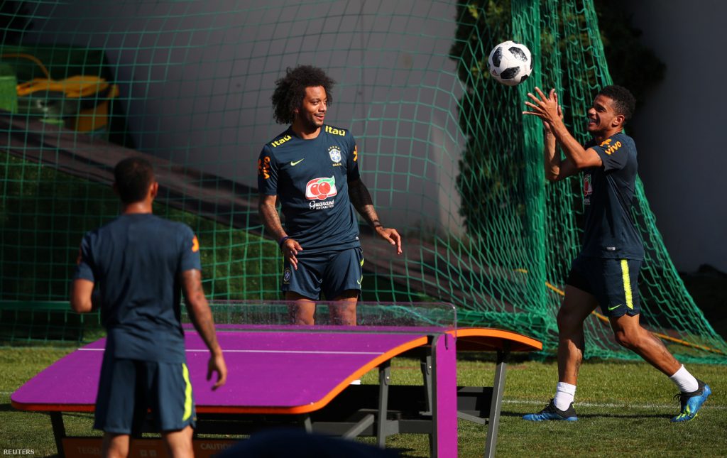 This weird German game is a combination of soccer and ping pong