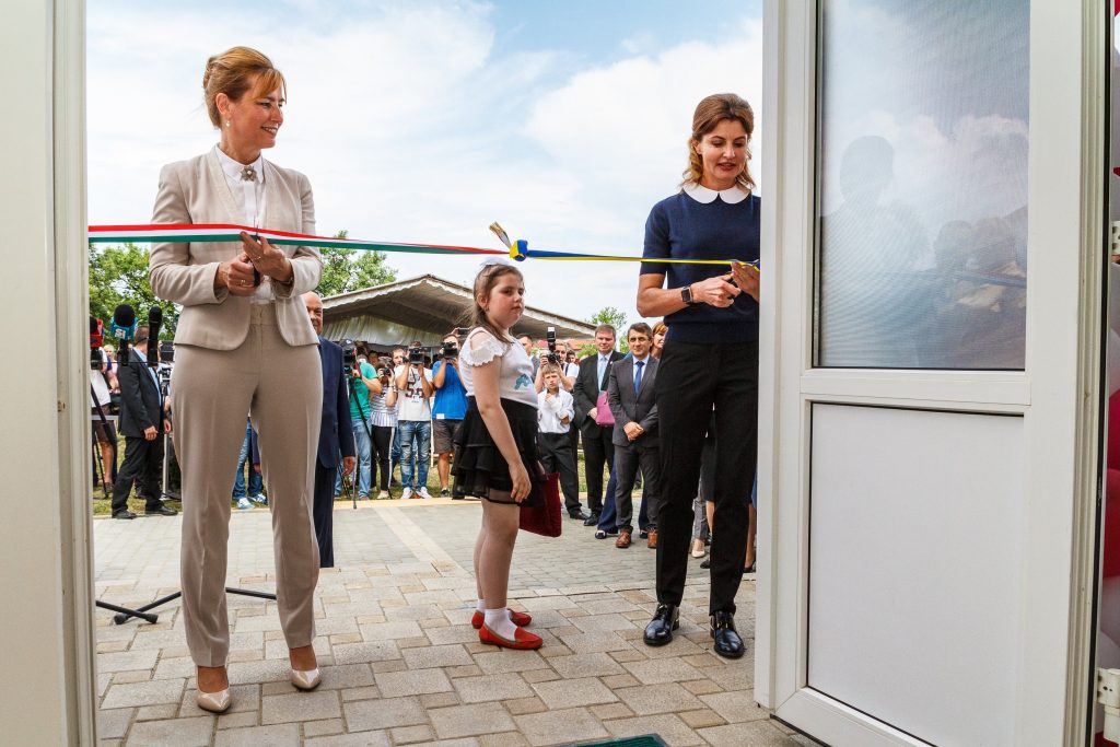 Hungarian and Ukrainian First Ladies Inaugurate Rehabilitation Center at Orphanage in Ukraine post's picture