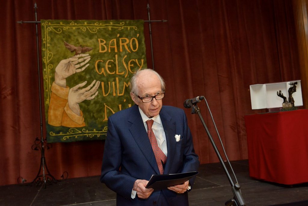 Interview with Baron William de Gelsey, the Lifetime Honorary Chairman of Gedeon Richter