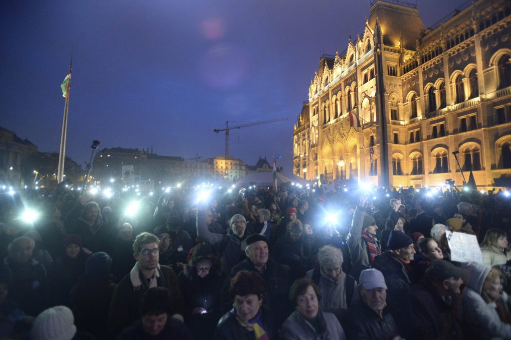 Demo for Academic Freedom Takes Place in Budapest post's picture