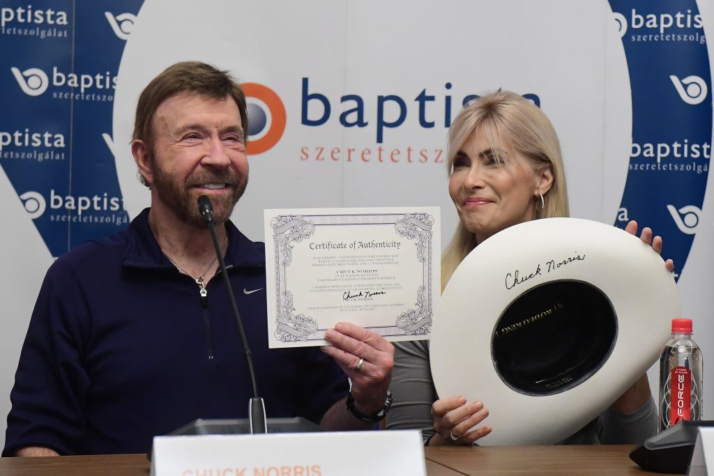 Legendary Actor and Internet Meme Star Chuck Norris Visits Hungary to Support Charity Initiative post's picture