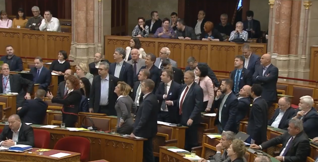 Opposition Boycotts Parliamentary Session after Amendments Rejected post's picture