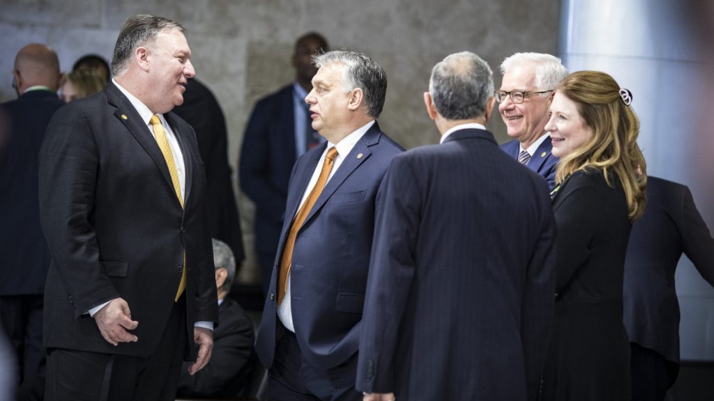 Orbán: Claim That Pompeo Visit Is Motivated by US Discontent Is ‘Fake News’ post's picture
