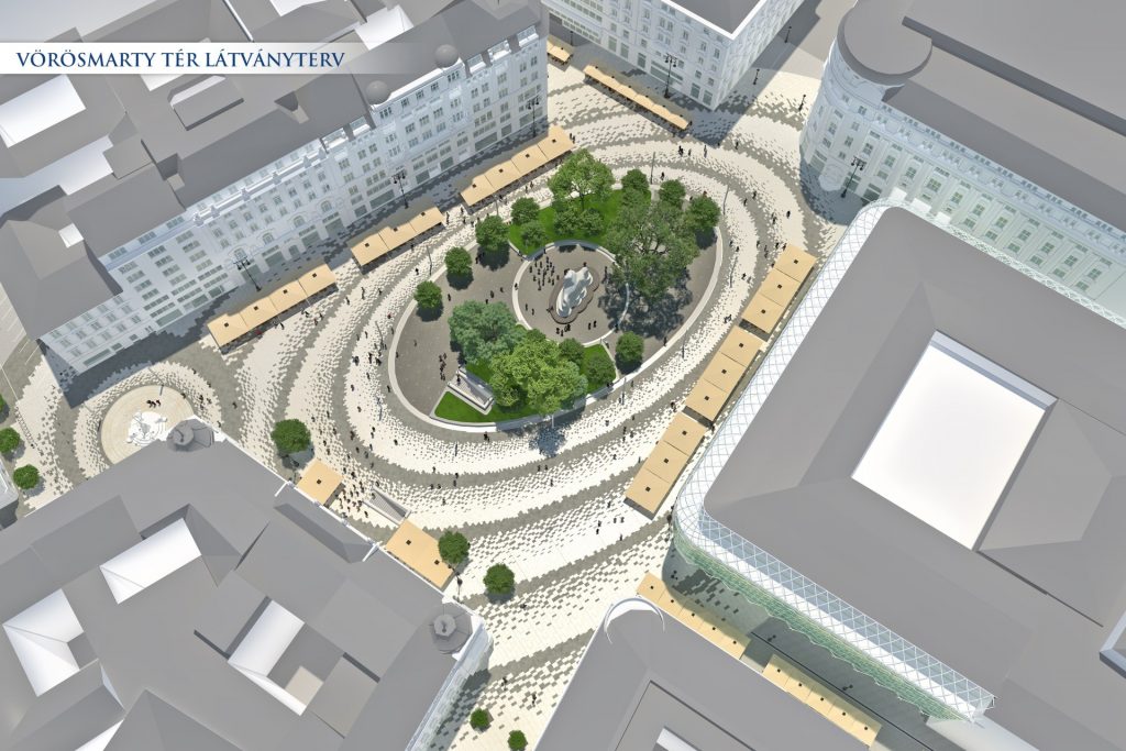 Revamp of Two Major Squares in Downtown Budapest Starts post's picture
