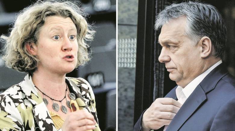 Opposition Joins Forces with Sargentini to Protest against Orbán post's picture