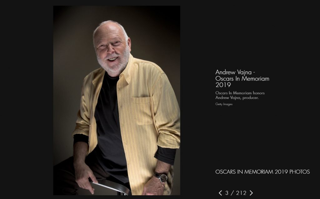 The Oscars Rectifies Vajna’s ‘In Memoriam’ Snub with Online Tribute post's picture