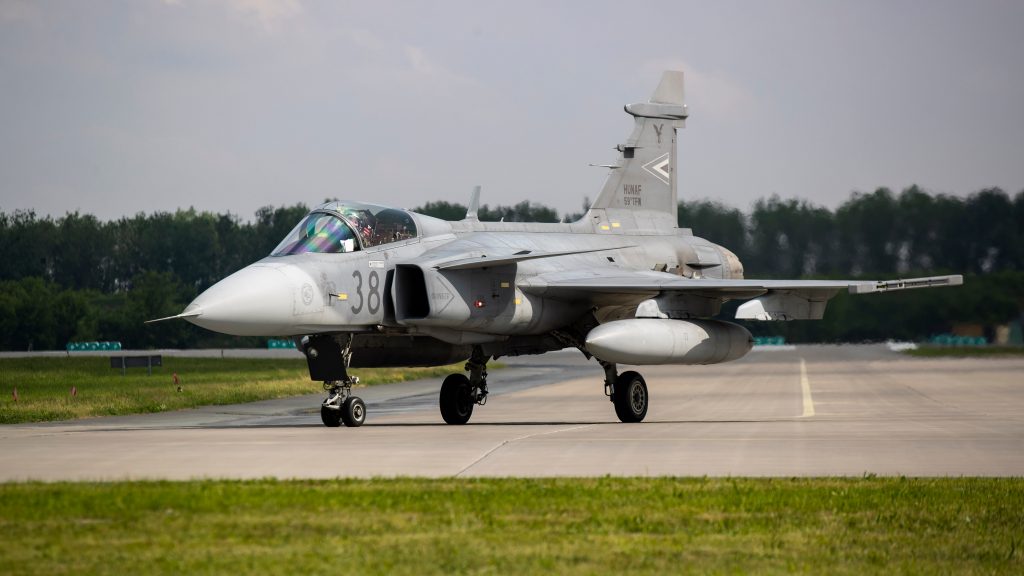 Hungary Air Force Incident: Gripen Damaged during Live-fire Exercise post's picture