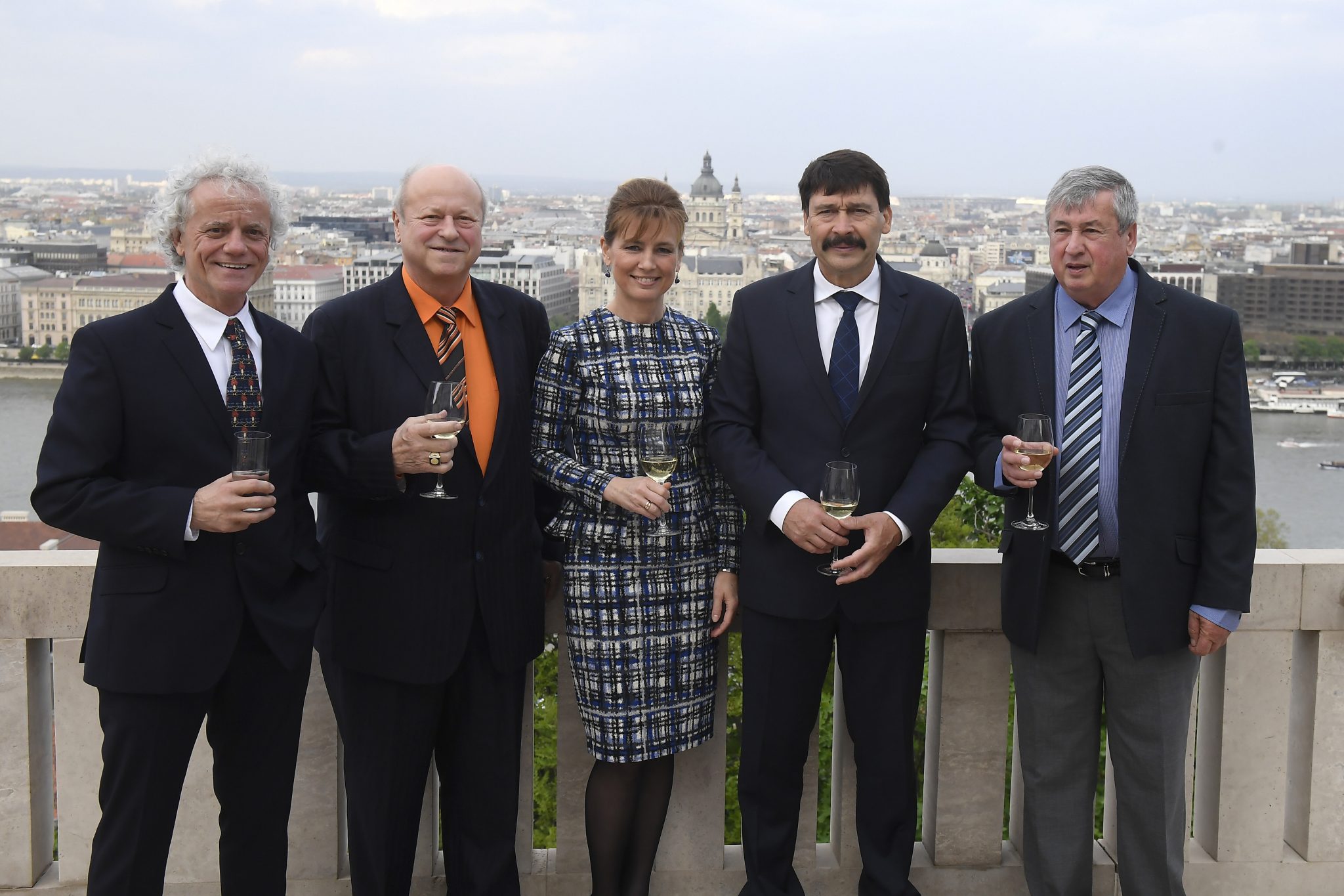 President Áder Meets 1979 World Champion Table Tennis Players