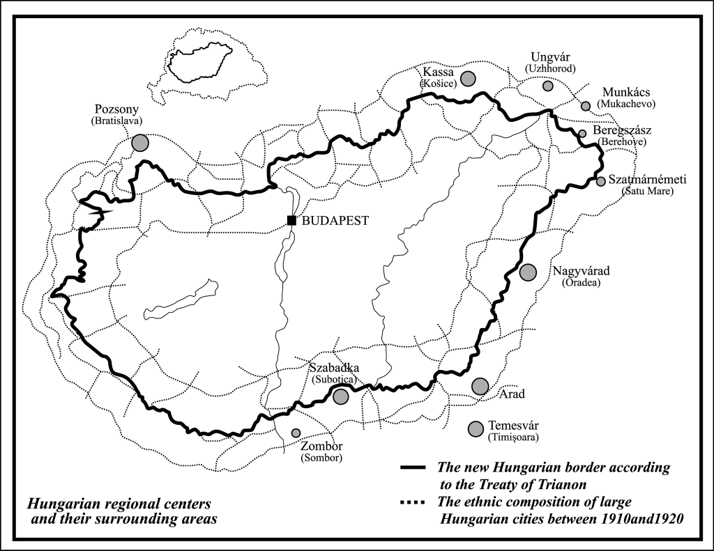 The Treaty Of Trianon Railroading Hungary Hungary Today