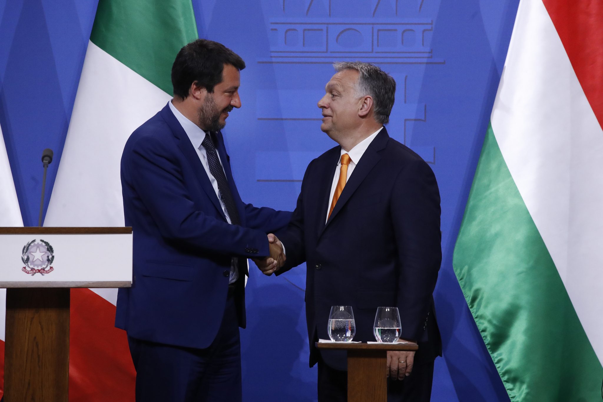 Salvini First to Congratulate Orbán