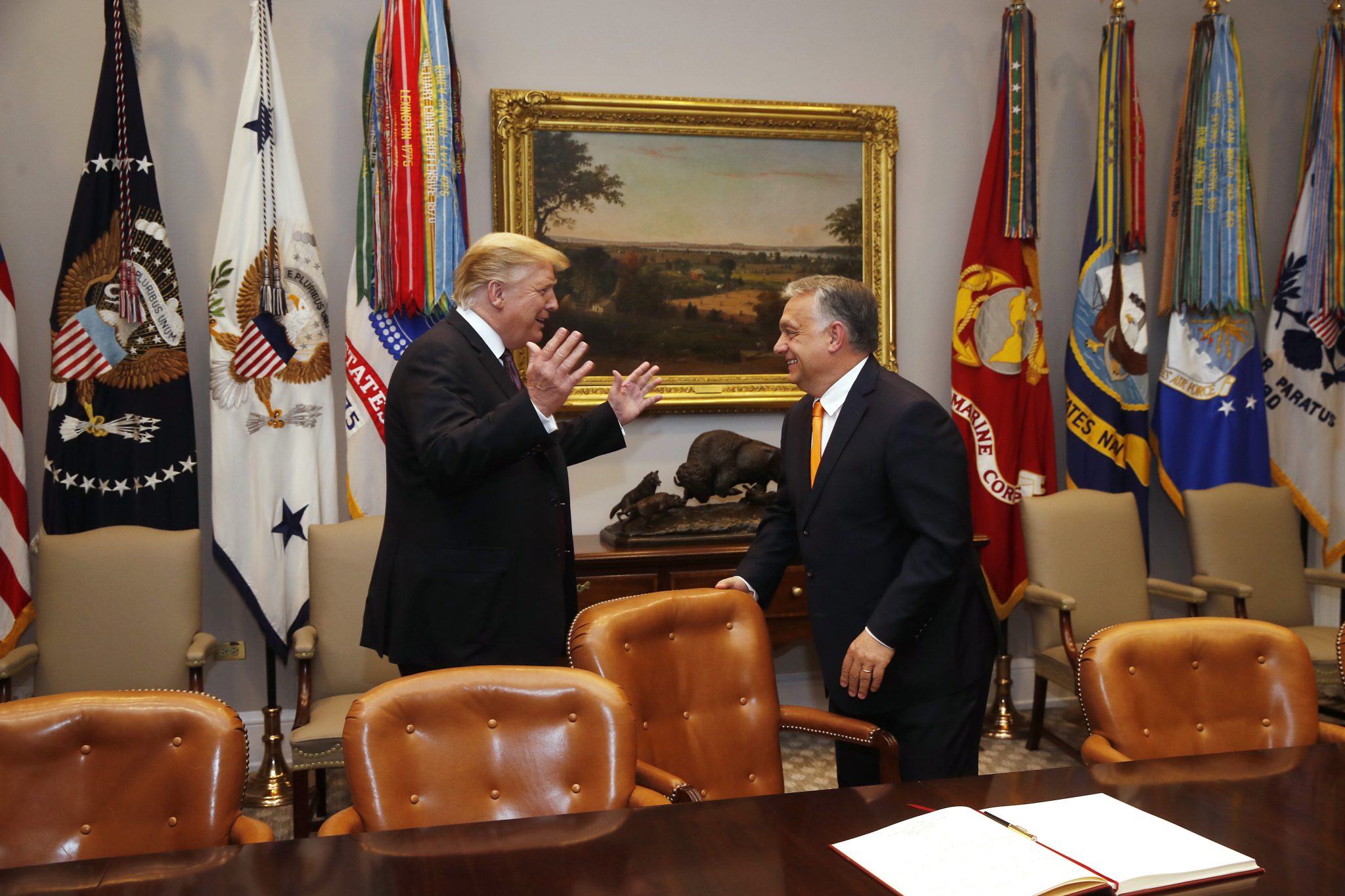 Trump Endorses Orbán for Re-Election