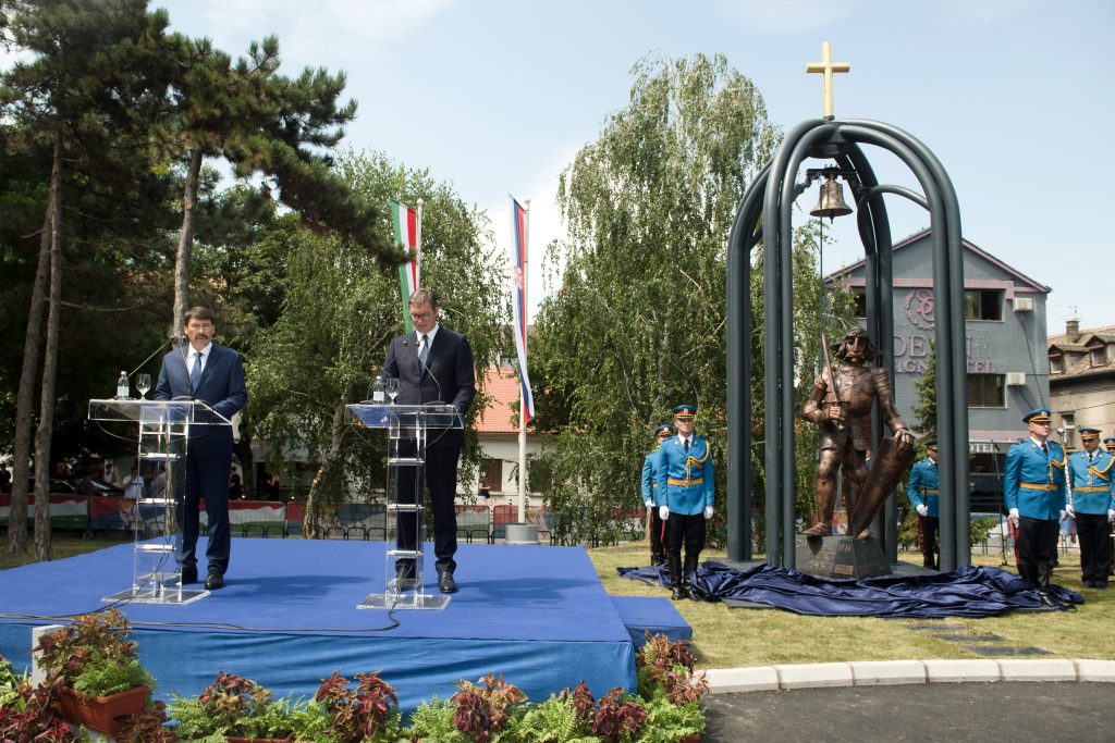 Hungary, Serbia Presidents Attend Hunyadi Monument Inauguration post's picture