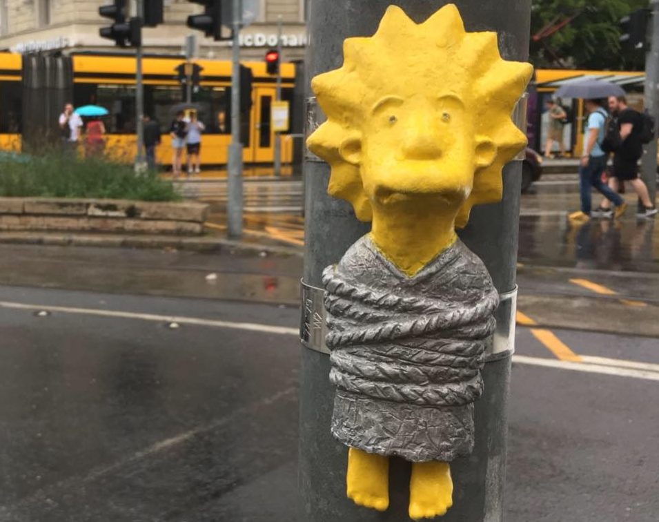 Lisa Simpson Gets Miniature Sculpture in Budapest post's picture