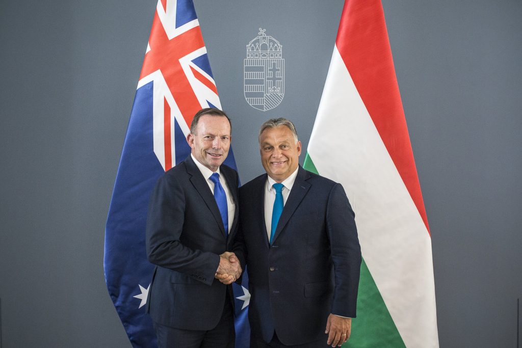 Orbán and Former PM Abbott Agree on Need of Strict Border Protection post's picture