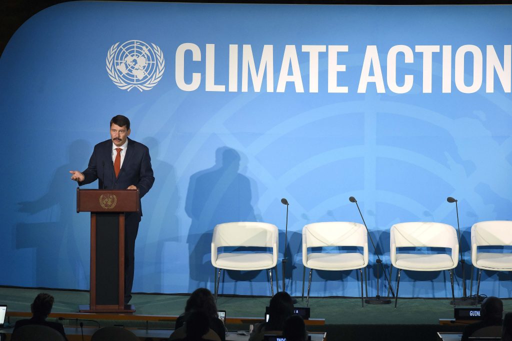 President Áder at UN Climate Summit: ‘Cheapest Energy That Which We Don’t Use’ post's picture