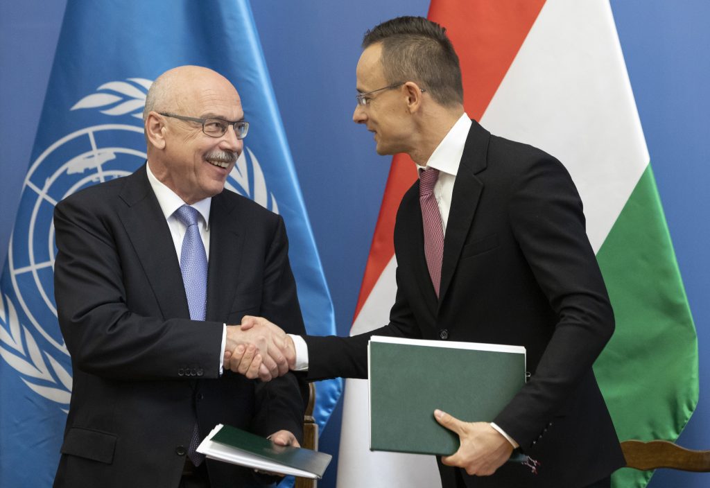 FM Szijjártó: UN Counter-Terrorism Office in Budapest to Have Further Tasks post's picture