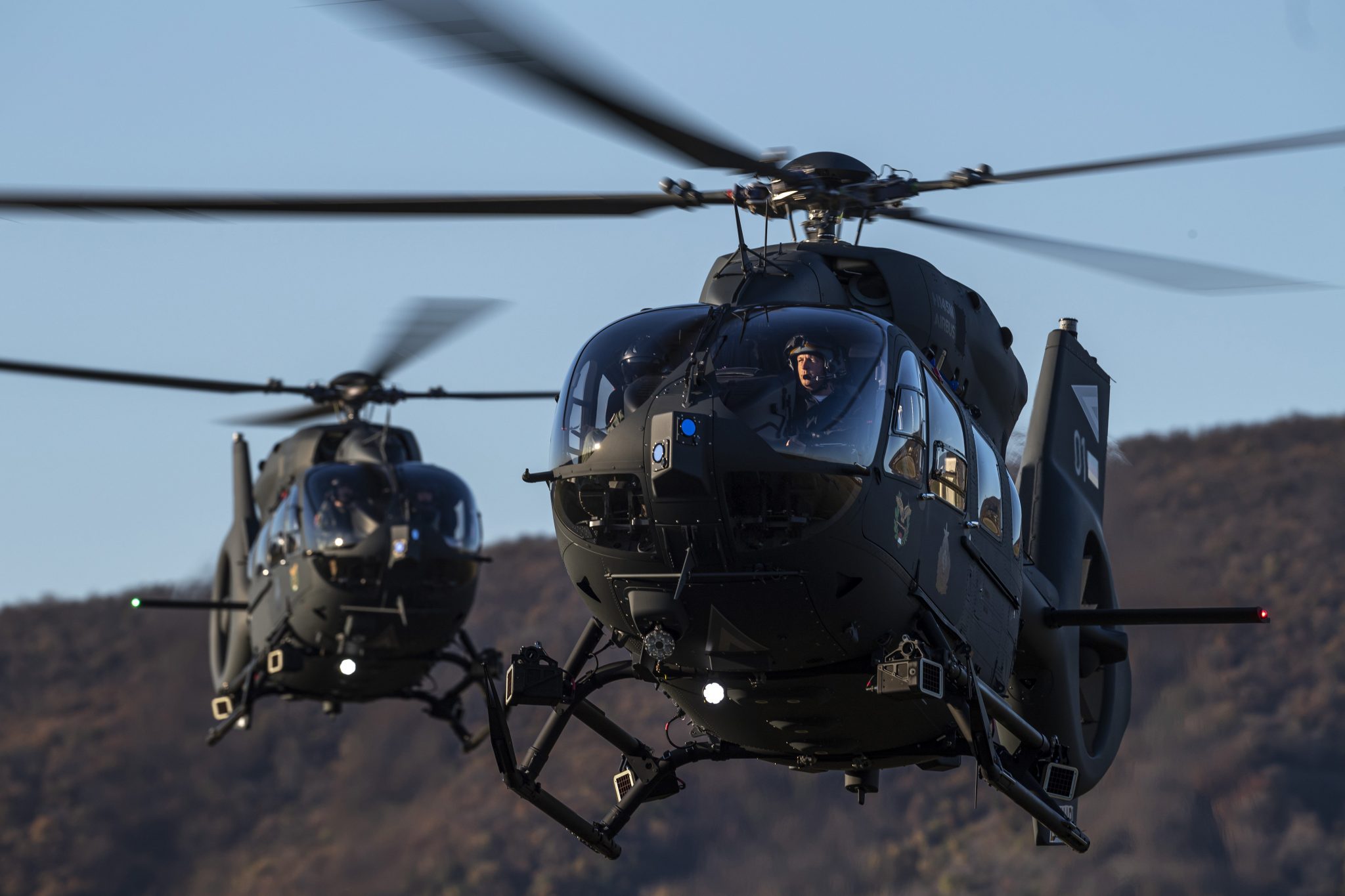 First Two Airbus Helicopters Arrive in Hungary