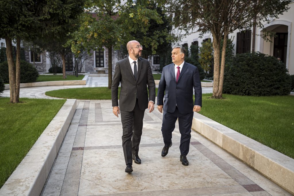 PM Orbán Discusses Ukraine-Russia Stand-Off with European Council President post's picture