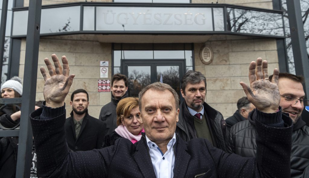 Opposition Protests against Criminal Proceedings against DK’s Varju post's picture