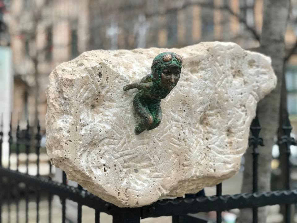 International Women's Day: Miniature Sculpture Commemorates Poet and Parachutist Hanna Szenes
