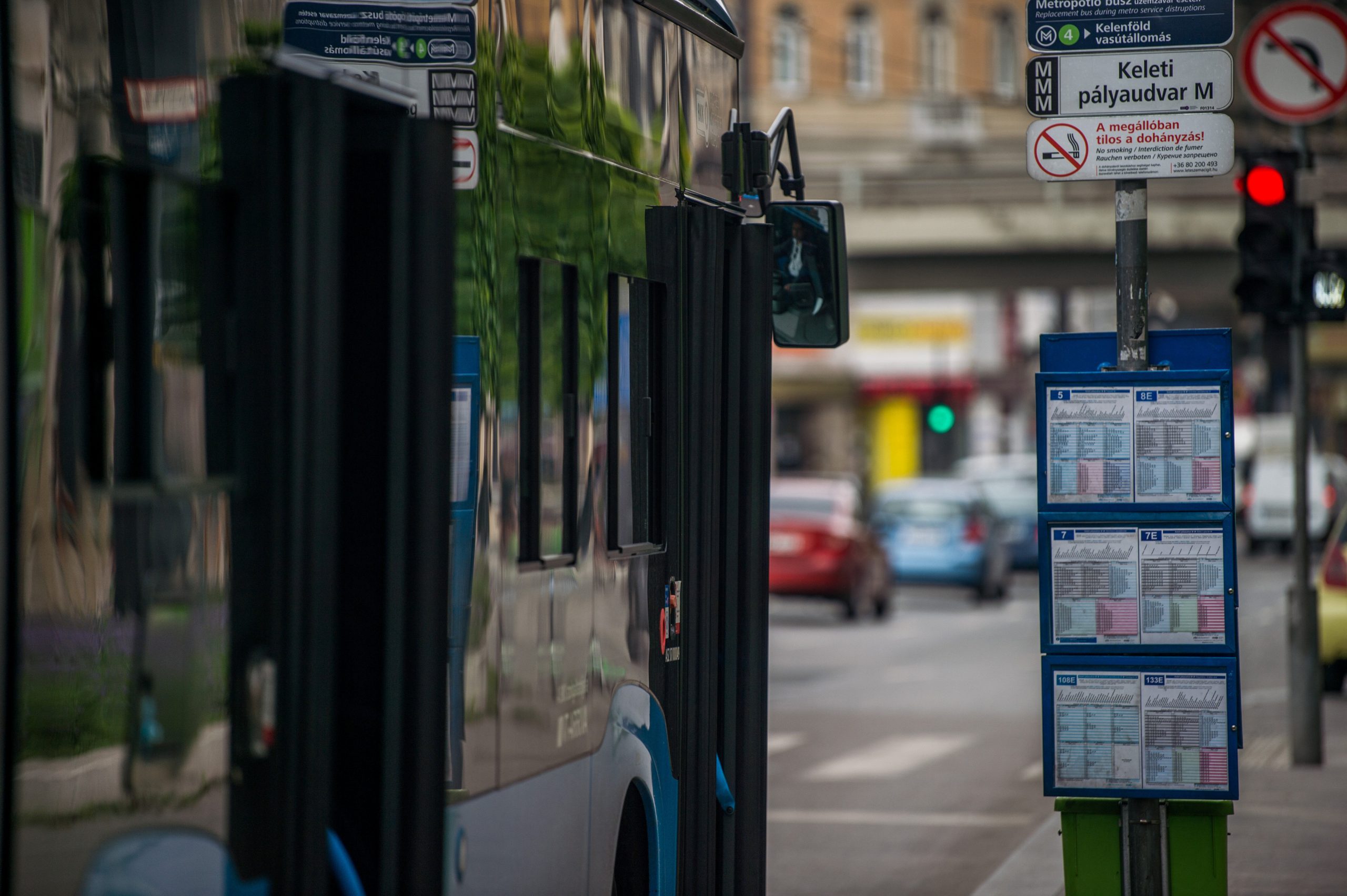 Budapest Public Transportation Tests QR Code for Checking Bus Arrivals